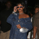 Rihanna leaving Kendrick Lamar’s Coachella performance on Sunday. Image via Roger / AKM-GSI.